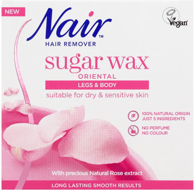 Nair Rose Sugar Hot Wax Legs & Body