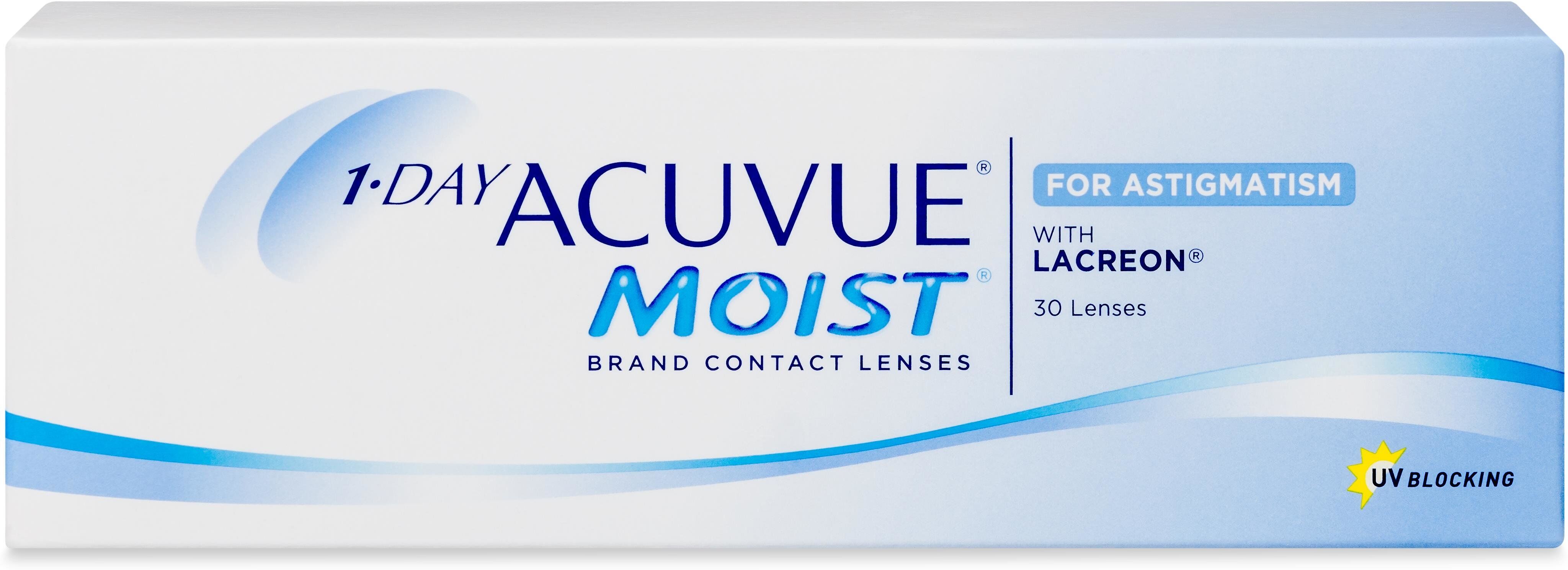 ACUVUE 1-day Acuvue Moist for Astigmatism 30 Pack