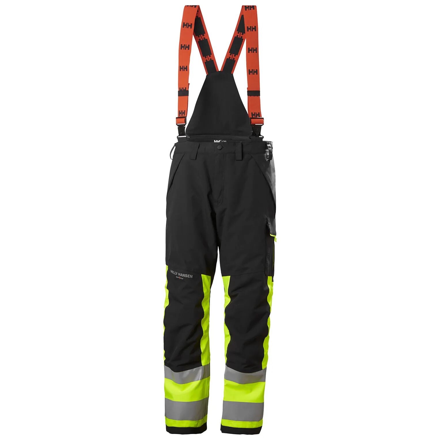 HH Workwear Workwear Helly Hansen Alna 2.0 Hi Vis Vinterfôret Selebukse Kl 1 C56