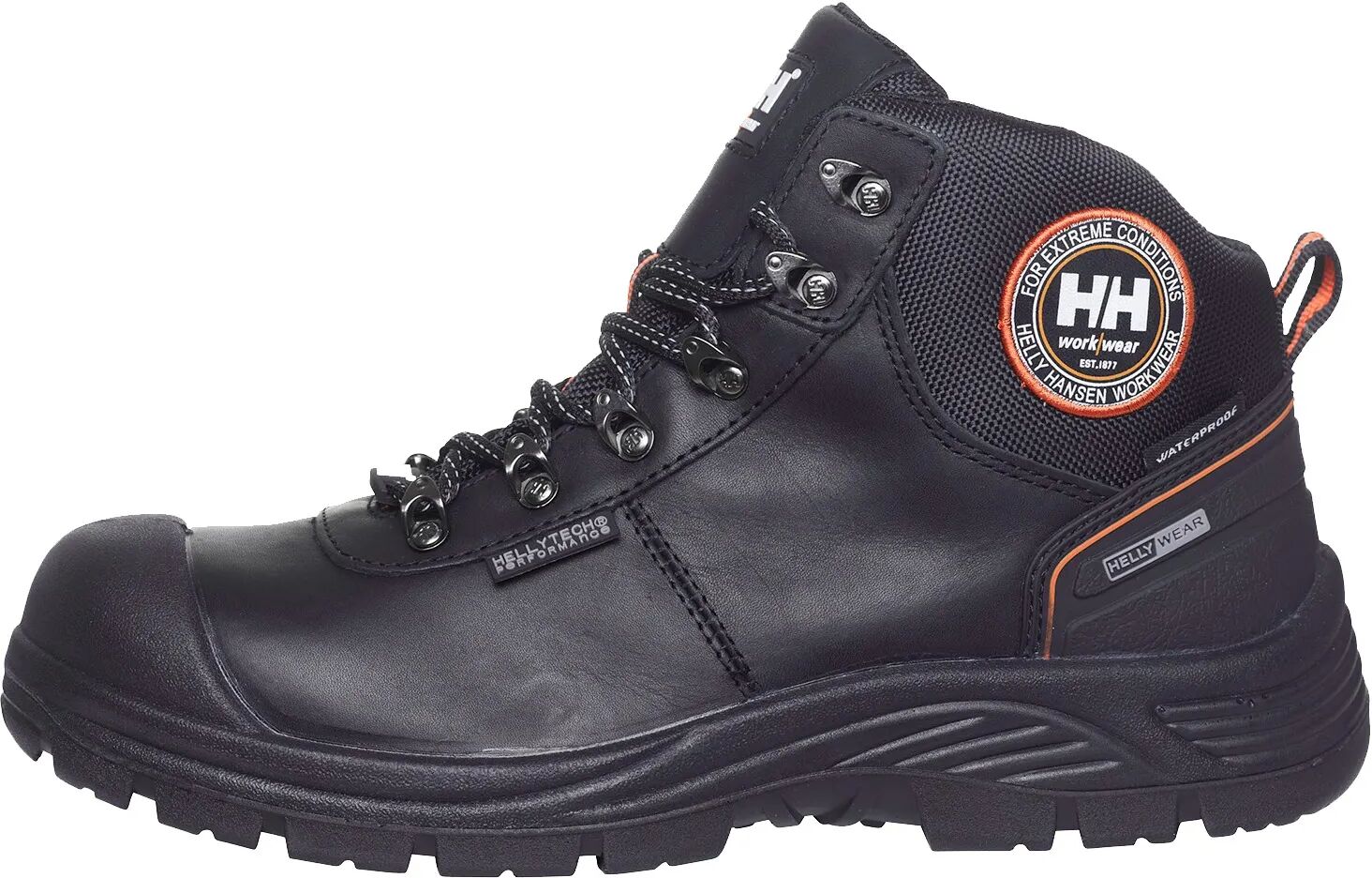 HH Workwear Workwear Helly Hansen Chelsea Vanntette Vernesko Med Tåvernhette I Kompositt Svart 36