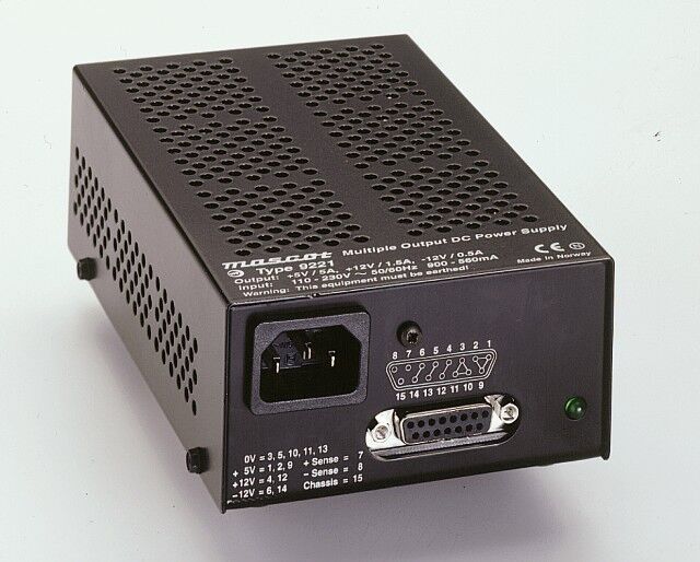 Altitec 5-12VDC Strømforsyning med flere spenningsutganger 5A/50W AC/DC Mascot 9221