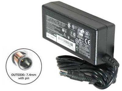 Altitec PC lader / AC adapter til HP - 18,5V 65W 7,4mm senterpin