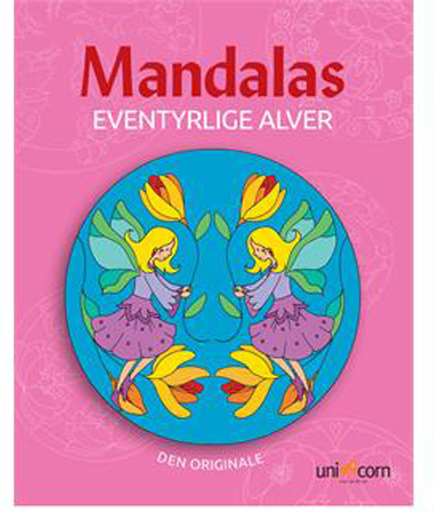 Mandalas Malebok- Eventyrlige Alver