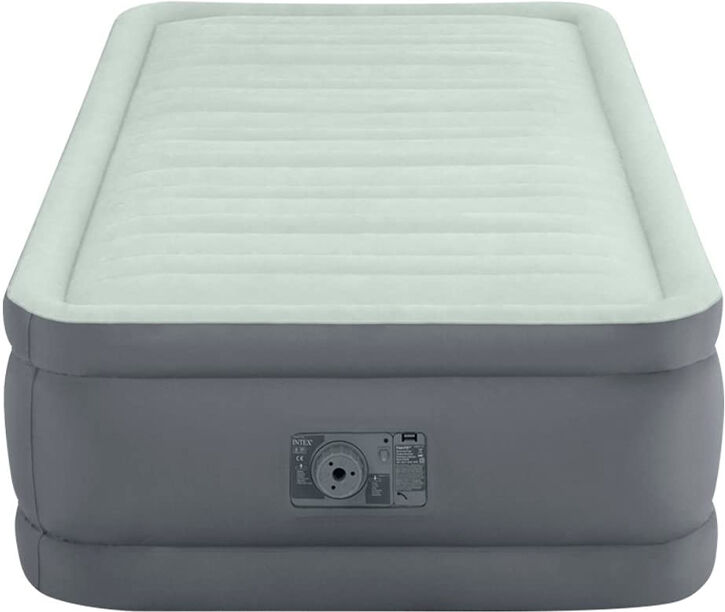 Intex Twin Airbed Med Pumpe - 99x191x46 Cm