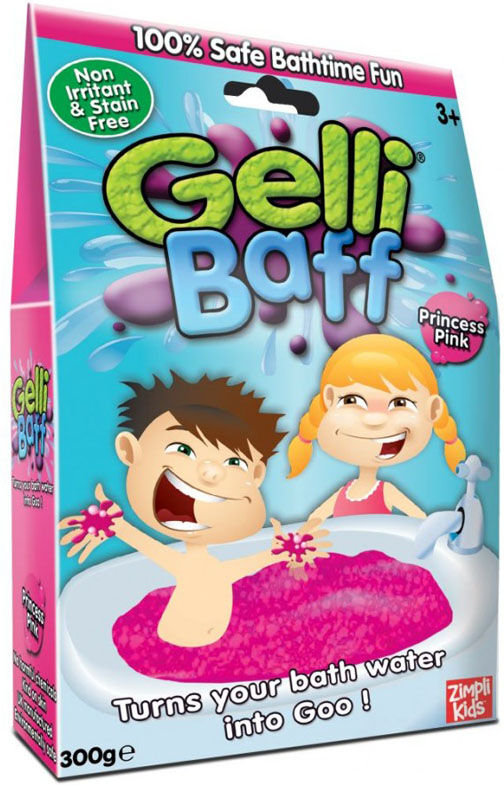 Zimpli Kids Baff Gelli Baff Badeslush Enkelpakke 150g - Rosa