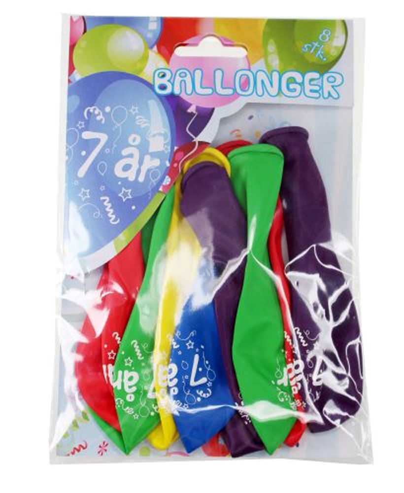 8 Ballonger- 7år