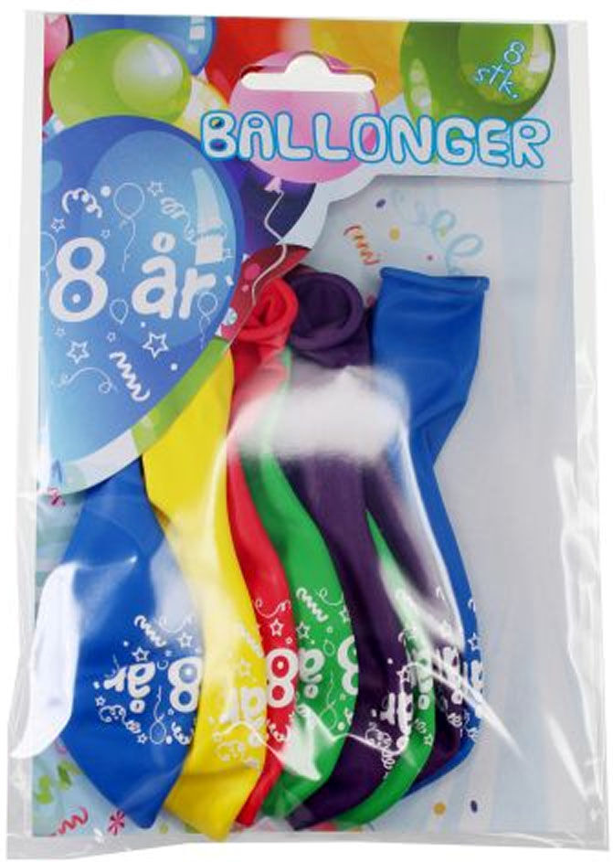 8 Ballonger- 8 År