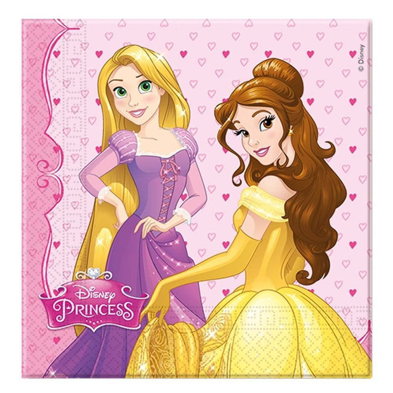 Disney Prinsesse - 20 Servietter