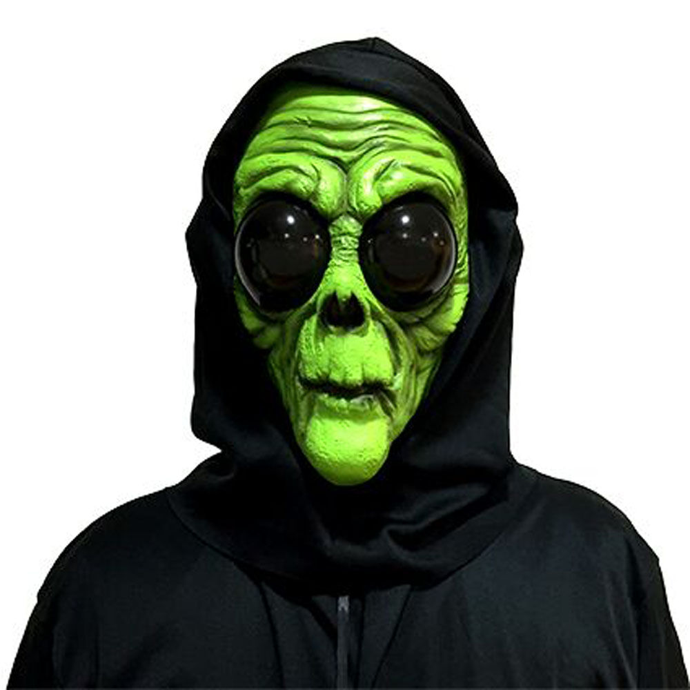 Halloween Alien Maske - Voksen