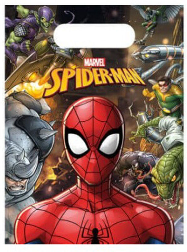 Marvel Spider-Man Godteposer 6 Stk