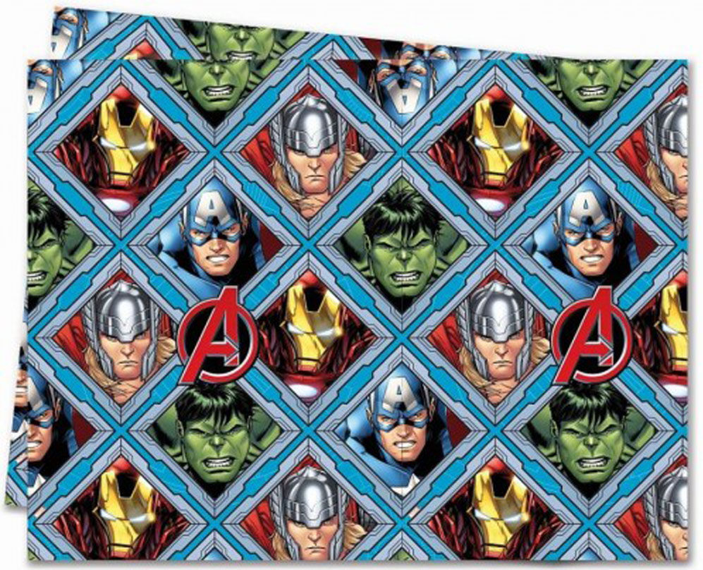 Marvel Avengers Bursdagsduk 120x180 Cm