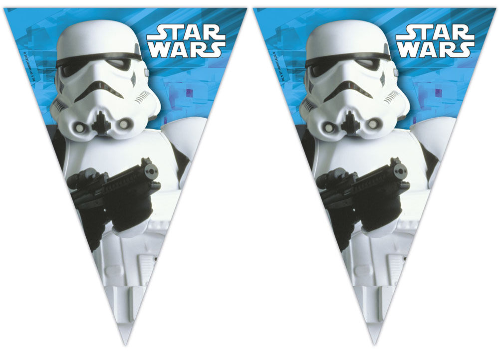 Star Wars Banner Med 9 Flagg - Star Wars