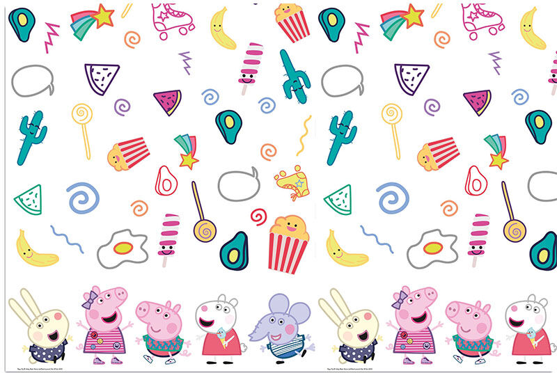 Peppa Gris Bursdagsduk 120x180 Cm