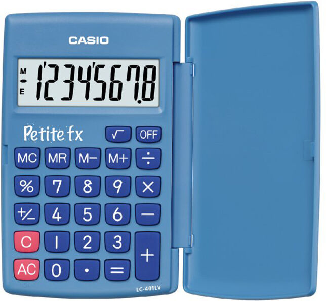 Casio Fx-Petit Lommeregner - Blå