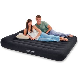 Intex Airbed Dura-Beam Queen Size Med Putestøtte 152x203x25 Cm