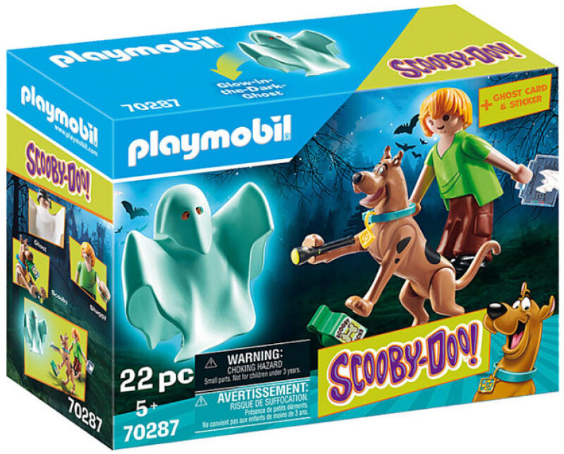 Playmobil Scooby-Doo - Scooby & Shaggy Med Spøkelse 70287