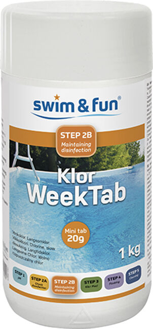 Klor Weektab Tabletter 20g - 1 Kg