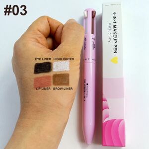 HEET Glitter Highlighter 4 In1 Makeup Pen Eyebrow Pencil Marker Lip