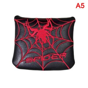 BLE Square Mallet Putter Cover Golf Headcover For TaylorMade Spider