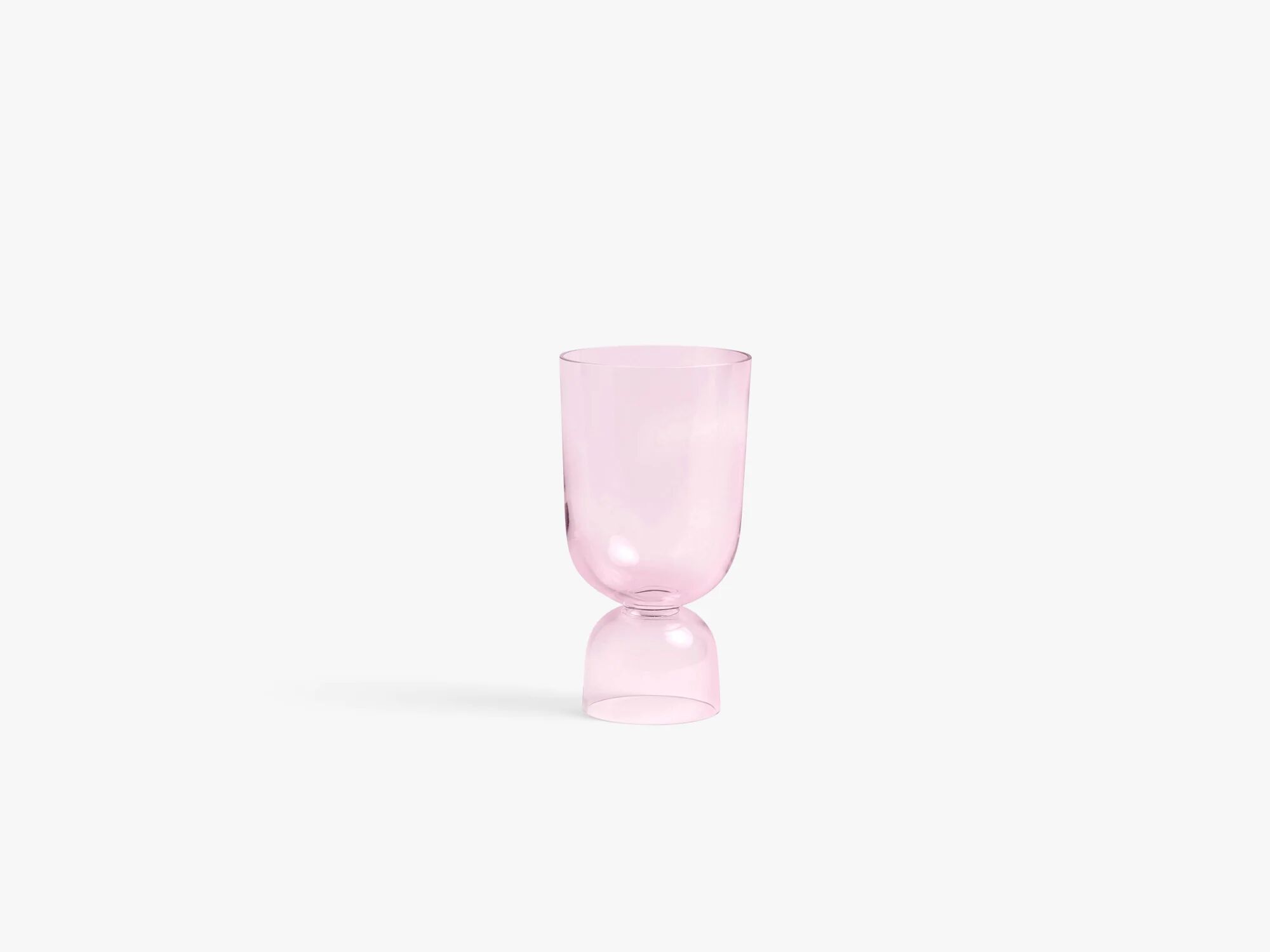 HAY Bunner opp vase s, myk rosa