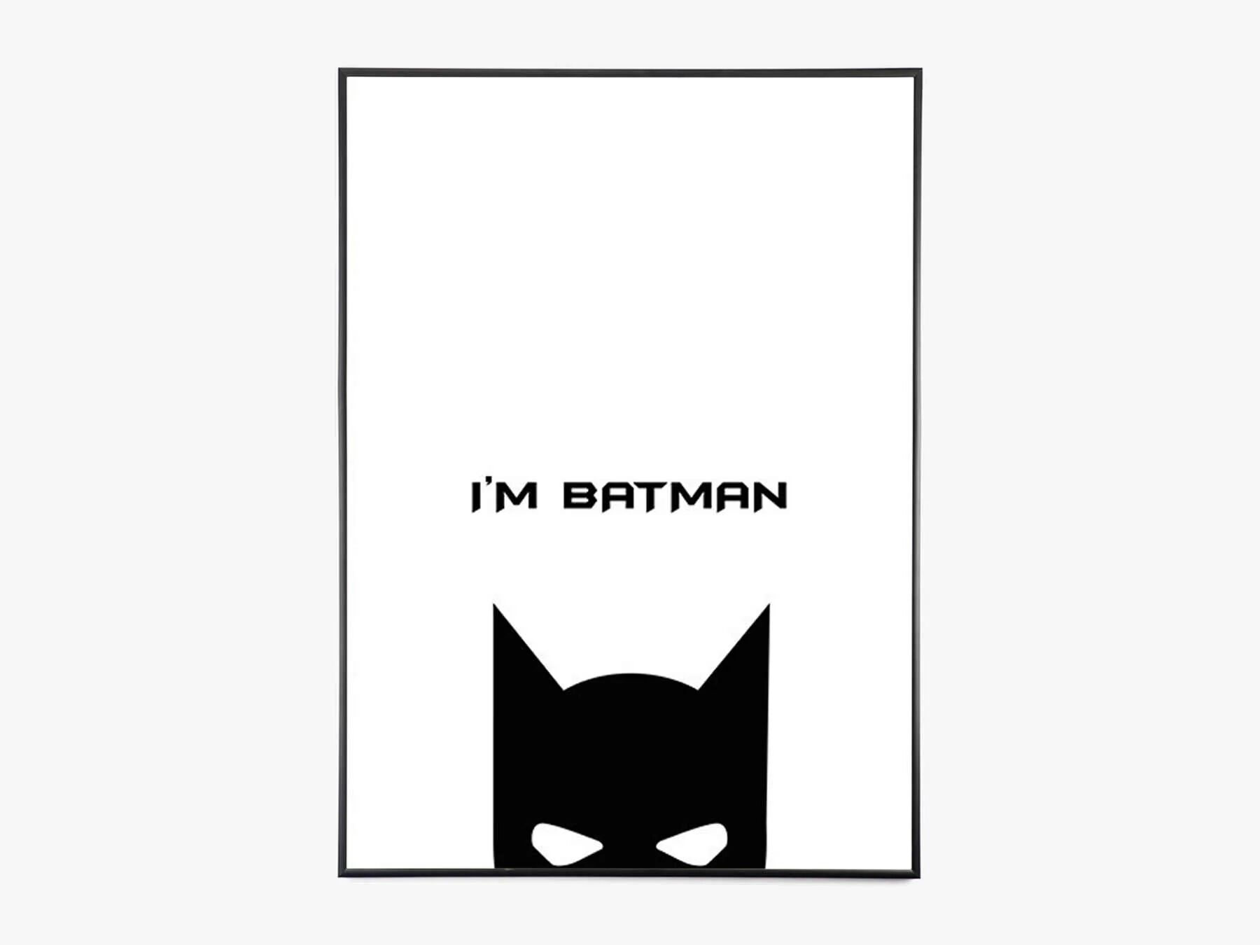 Comicz Jeg er Batman, Hvit
