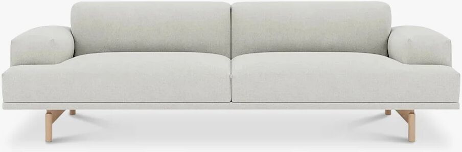 Muuto Skriv Sofa / 3-Seter, Fjord 121