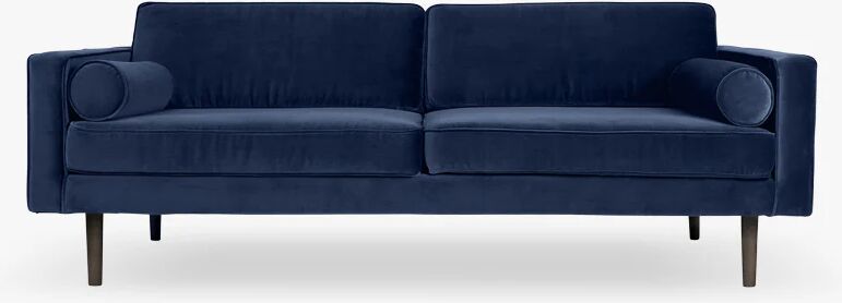 Broste Copenhagen Sofa Wind, Insignia Blue, W88Xl200Xh74Cm: Sh44