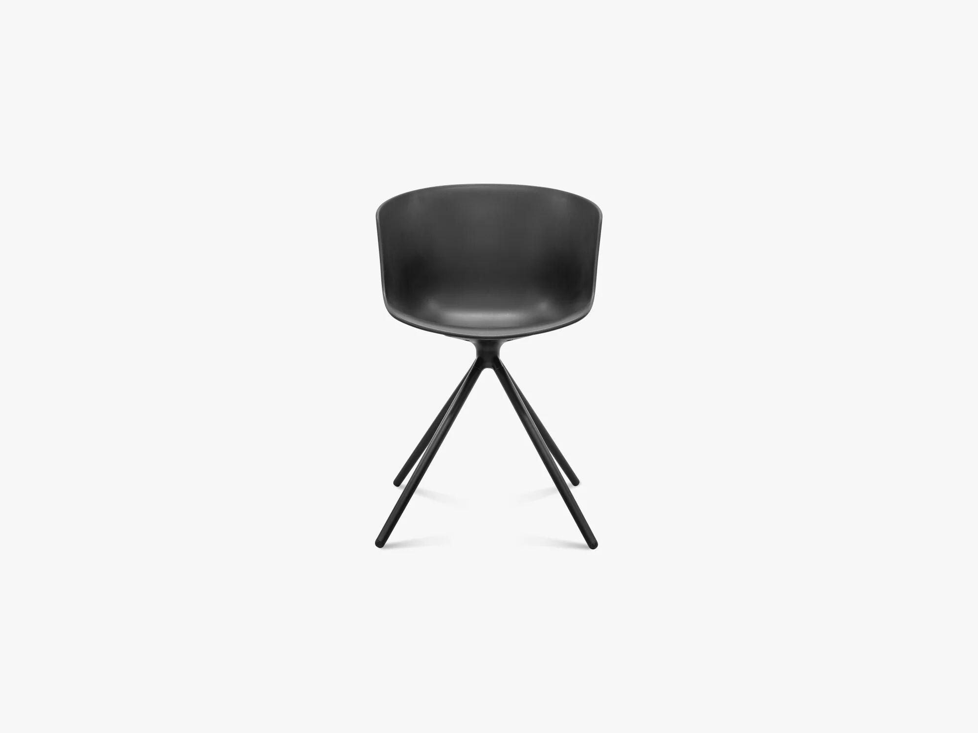 Wendelbo Mono Chair V1, Svart / Stålben