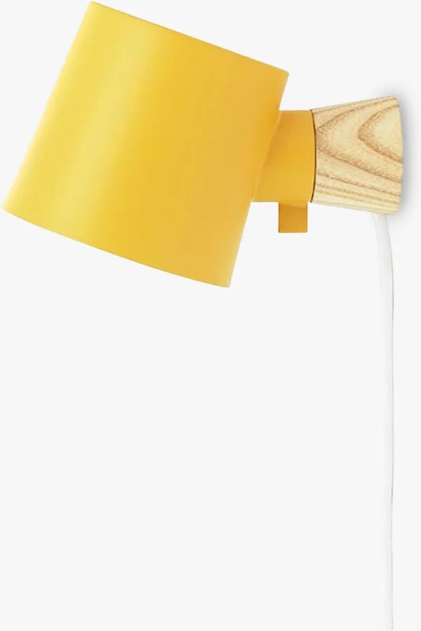 Normann Copenhagen Rise vegglampe, gul