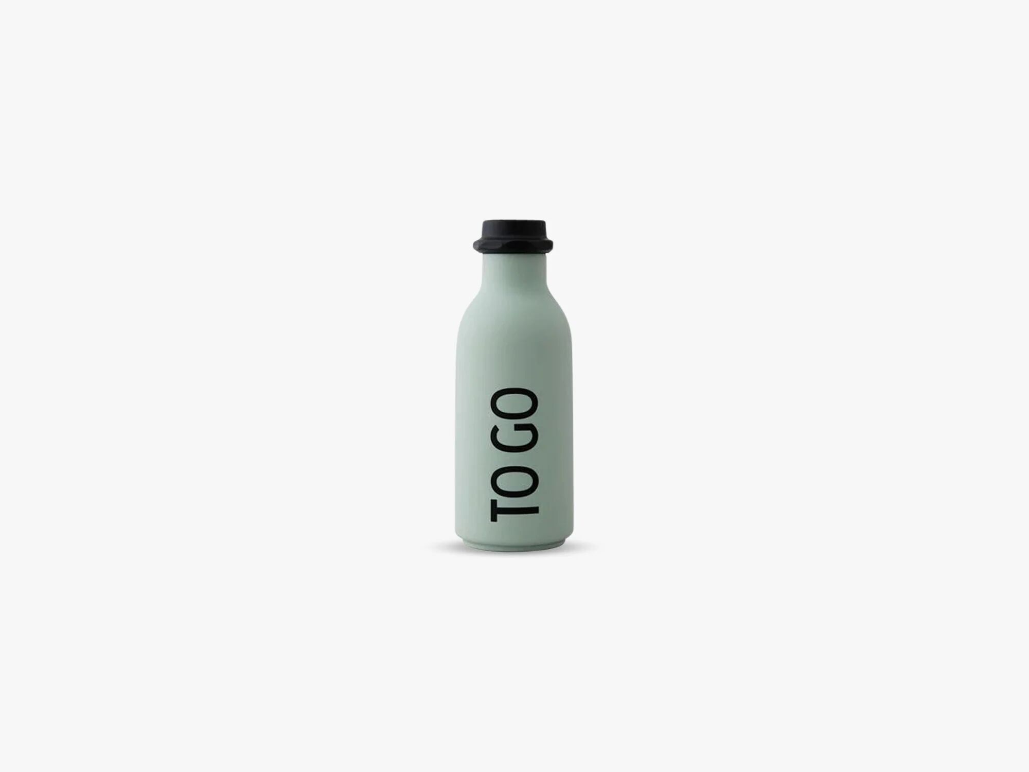 Design Letters Å gå waterbottle, Myk Grønn