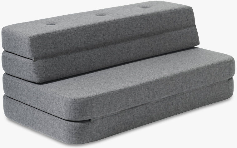 By KlipKlap KK 3 Brett Sofa, Blå grå w grå knappene