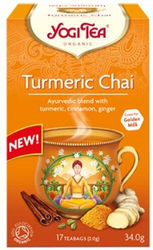 Yogi tea turmeric chai 17 poser