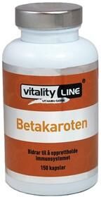 Naturens apotek Vitality Line betakaroten 15 mg 150 kap