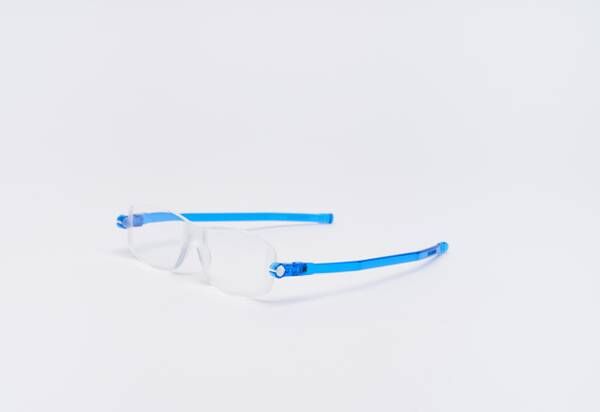 Nannini Lesebrille Compact 2 - Blue Temples