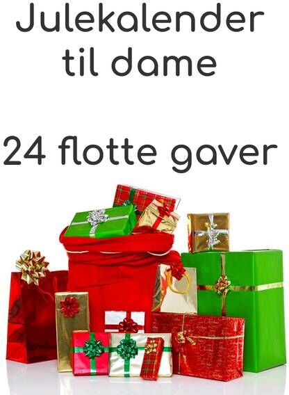 Julekalender Til Dame Med 24 Flotte Gaver