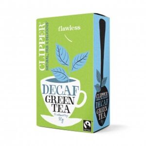 Clipper Tea Green Tea Decaf 20 Poser