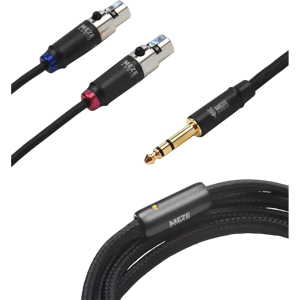 Meze 2x Mini-Xlr - 6,3 Mm Kabel Ofc - 2,5 Meter Meze 2x Mini-Xlr - 6,3 Mm Kabel Ofc - 2,5 Meter