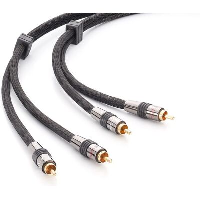 Eagle Deluxe Ii Stereo Audio 3 M Signalkabel Rca - Rca Eagle Deluxe Ii Stereo Audio 3 M Signalkabel Rca - Rca