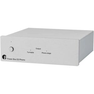 Pro-Ject Power Box S3 Phono - Sølv Strømforsyning Til Platespiller Og Riaa Pro-Ject Power Box S3 Phono - Sølv Strømforsyning Til Platespiller Og Riaa