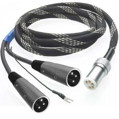 Pro-Ject Connect It Phono Ds 5p Xlr (Tb) Tonearmskabel - 5 Pin Til Xlr - 1,23m Pro-Ject Connect It Phono Ds 5p Xlr (Tb) Tonearmskabel - 5 Pin Til Xlr - 1,23m