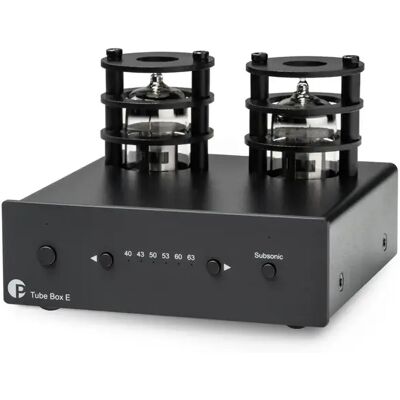 Pro-Ject Tube Box E - Sort Riaa-Trinn Med Rør - Mm/mc Pro-Ject Tube Box E - Sort Riaa-Trinn Med Rør - Mm/mc
