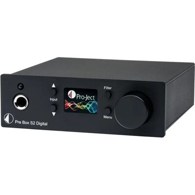 Pro-Ject Pre Box S2 Digital Forforsterker - Sort Pro-Ject Pre Box S2 Digital Forforsterker - Sort
