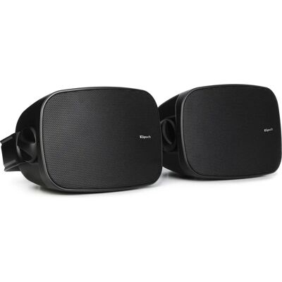 Klipsch Rsm-400 - Sort Utendørshøyttalere - Par Klipsch Rsm-400 - Sort Utendørshøyttalere - Par