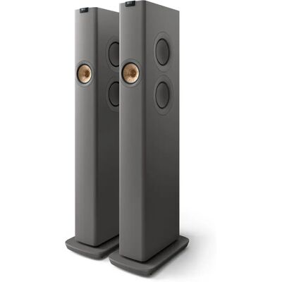 KEF LS60 Wireless - Titanium Grey - Trådløse Høyttalere KEF LS60 Wireless - Titanium Grey - Trådløse Høyttalere