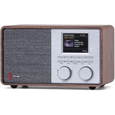 Pinell Supersound 201W Valnøtt WiFi DAB+ Pinell Supersound 201W Valnøtt WiFi DAB+