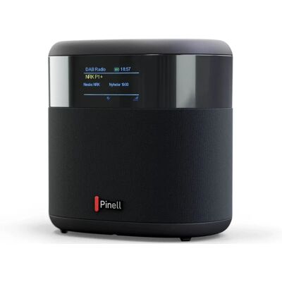 Pinell Compact Plus - Sort Bærbar Dab+ Radio Med Oppladbart Batteri Pinell Compact Plus - Sort Bærbar Dab+ Radio Med Oppladbart Batteri