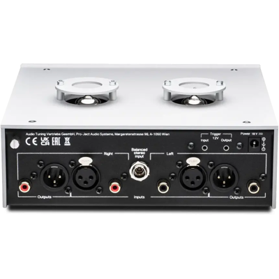 Pro-Ject Tube Box Ds3 B - Sølv Balansert Riaa-Trinn Med Rør Pro-Ject Tube Box Ds3 B - Sølv Balansert Riaa-Trinn Med Rør