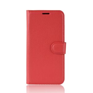 Lux Lommebok Deksel For Samsung Galaxy A51 Rød