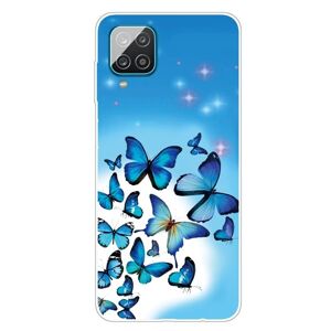 Fashion Tpu Deksel For Samsung Galaxy A12 - Butterfly