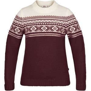 Fjällräven ÖVIK SCANDINAVIAN SWEATER W  DARK GARNET